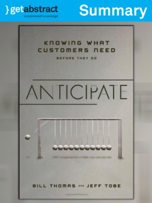 cover image of Anticipate (Summary)